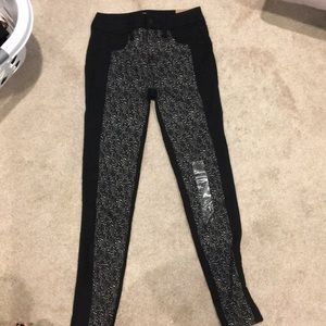 High rise jeggings